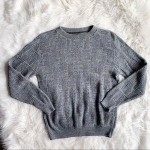 Men’s Oscar De La Renta Gray Sweater MD1102